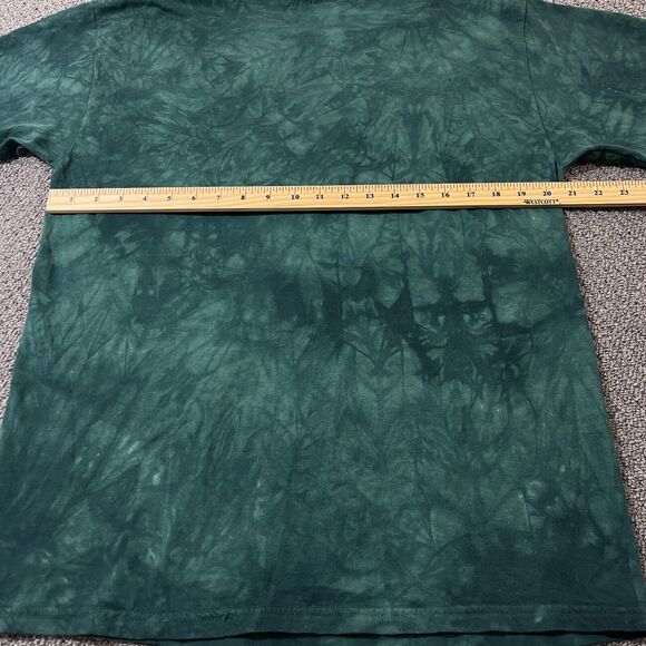 Vintage The Mountain Mens Shirt Size Medium M Short Sleeve Tee T Green Africa - Picture 7 of 9